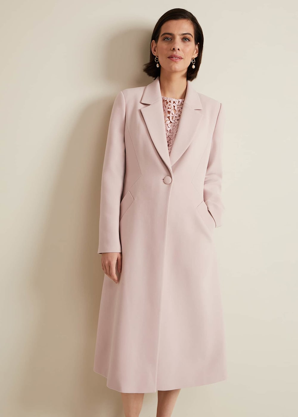 Juliette Crepe Coat Phase Eight UK