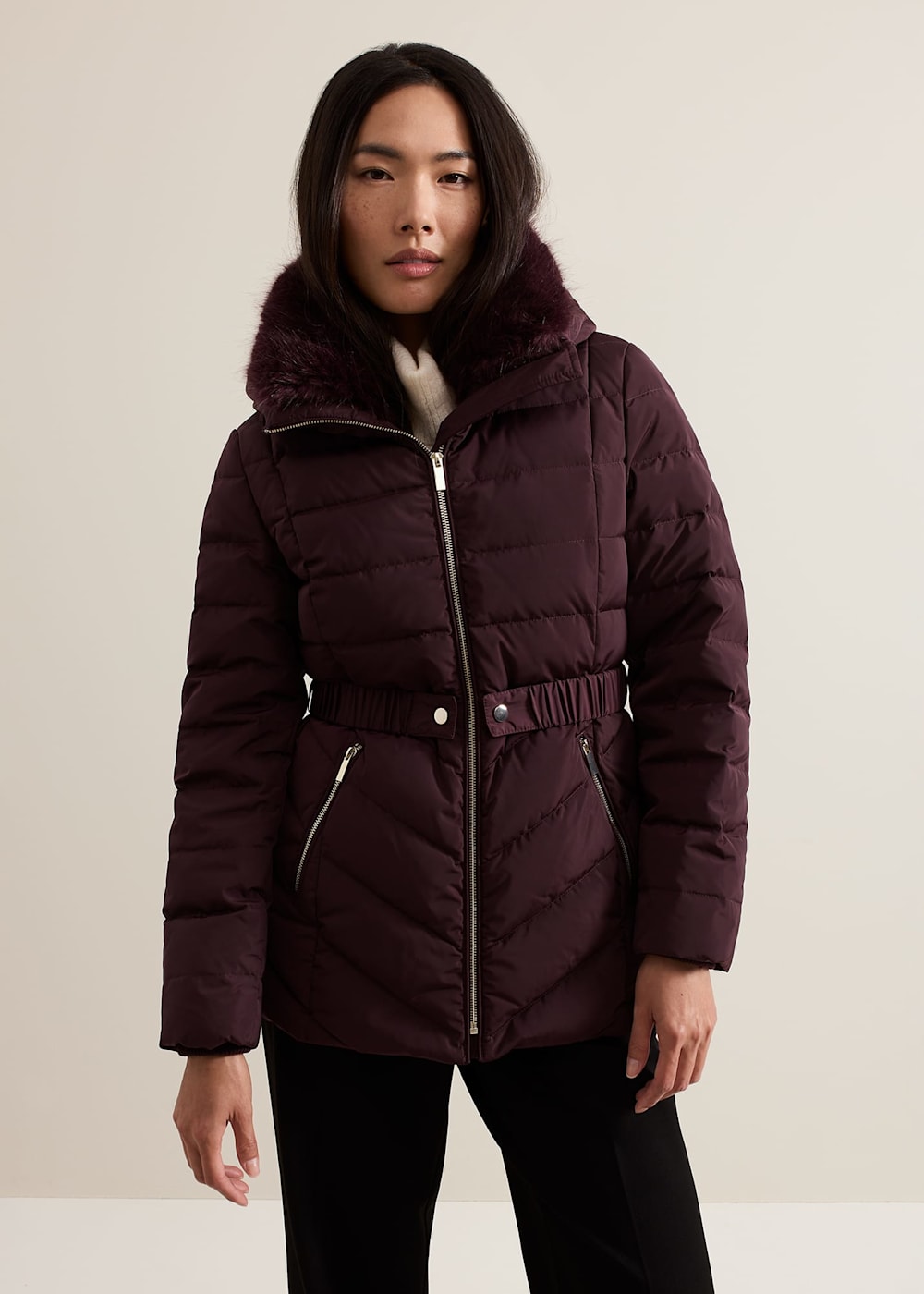 Phase eight padded jacket sales