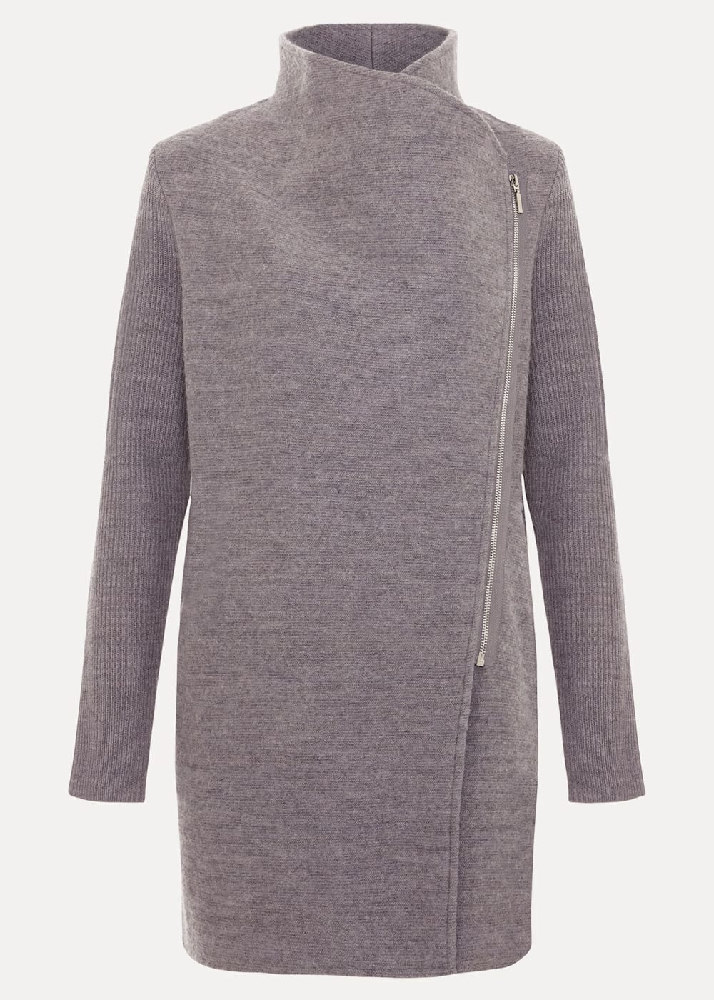 Byanca Zip Knit Coat Phase Eight UK