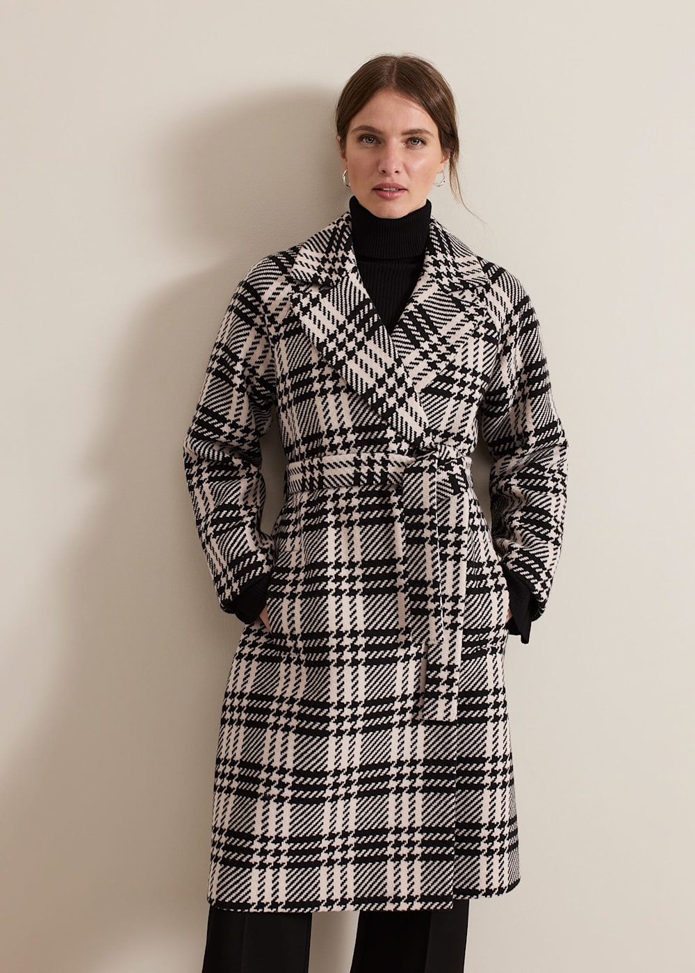 Check wrap coat deals