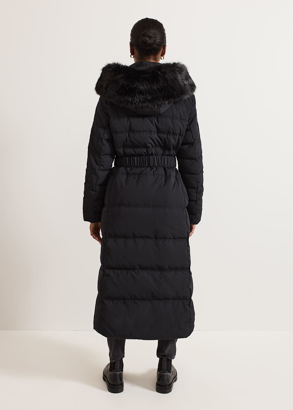 Dixie Long Fur Hood Puffer Phase Eight UK