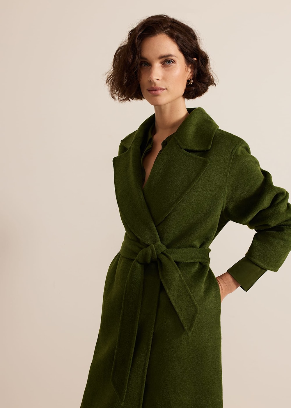 Darcy Double Faced Wool Coat Phase Eight UK