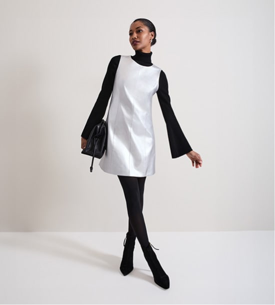 Woman wearing Phase Eight outfit