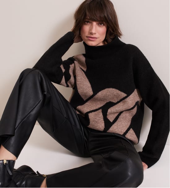 Woman wearing Phase Eight outfit