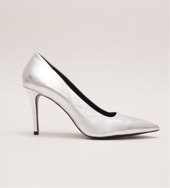 Phase Eight silver shoe