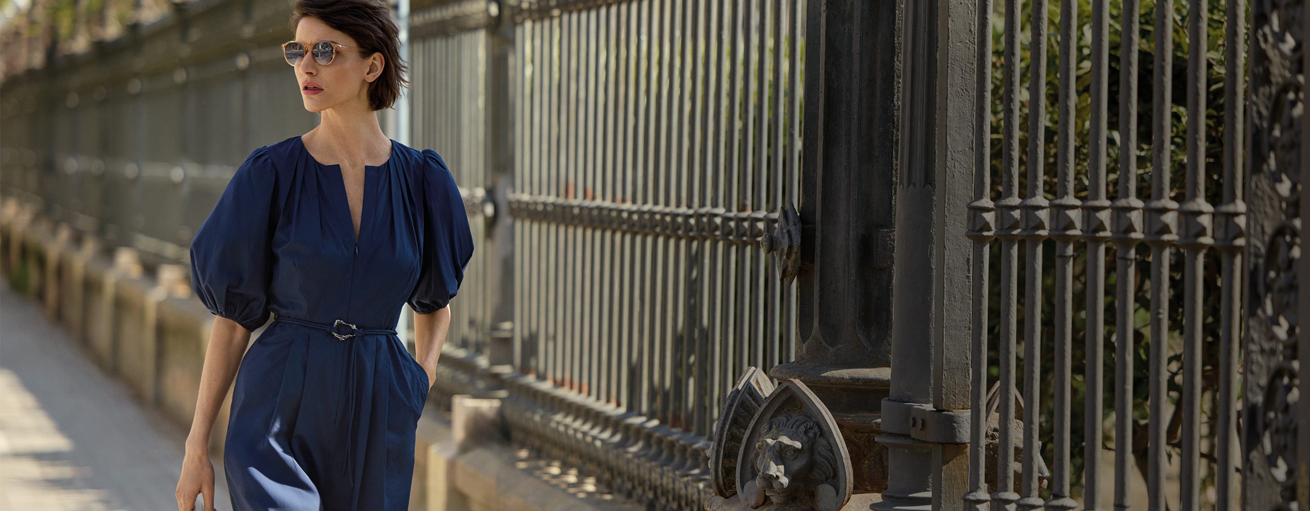 Woman wearing Phase Eight outfit
