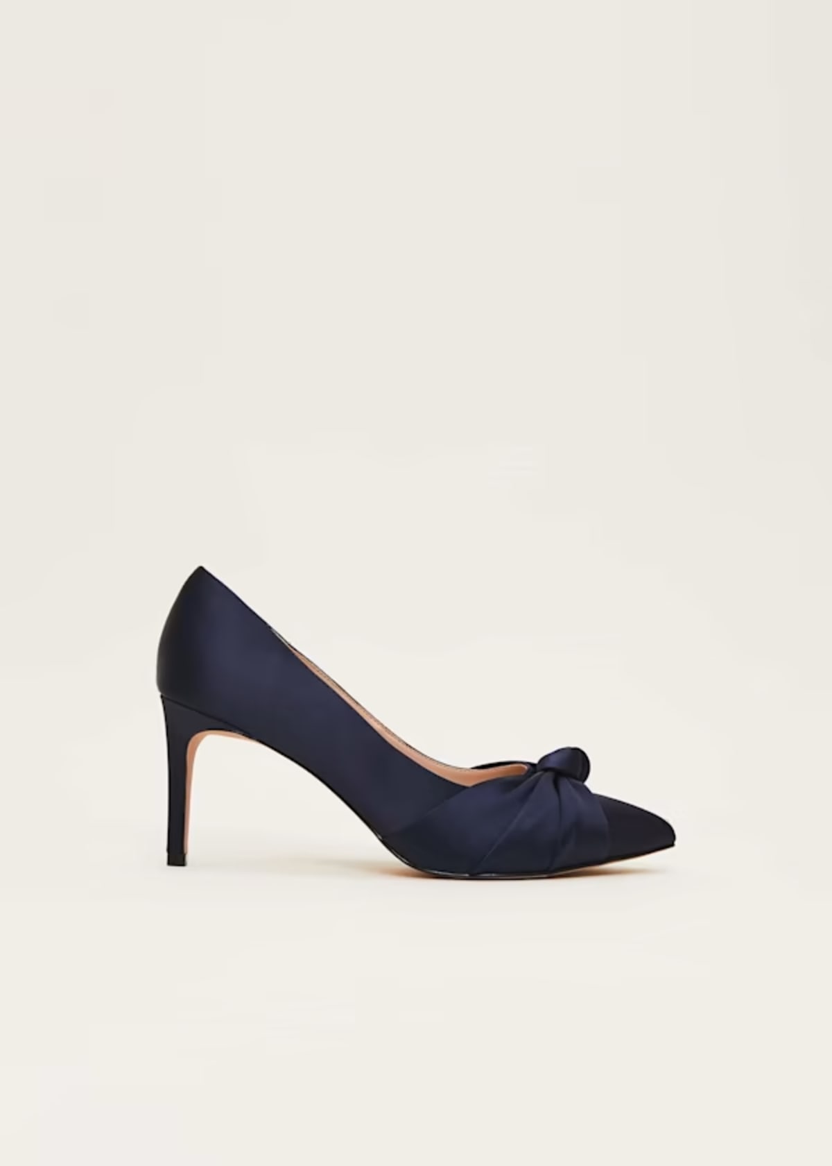 Phase Eight Satin Knot Front Court Shoe