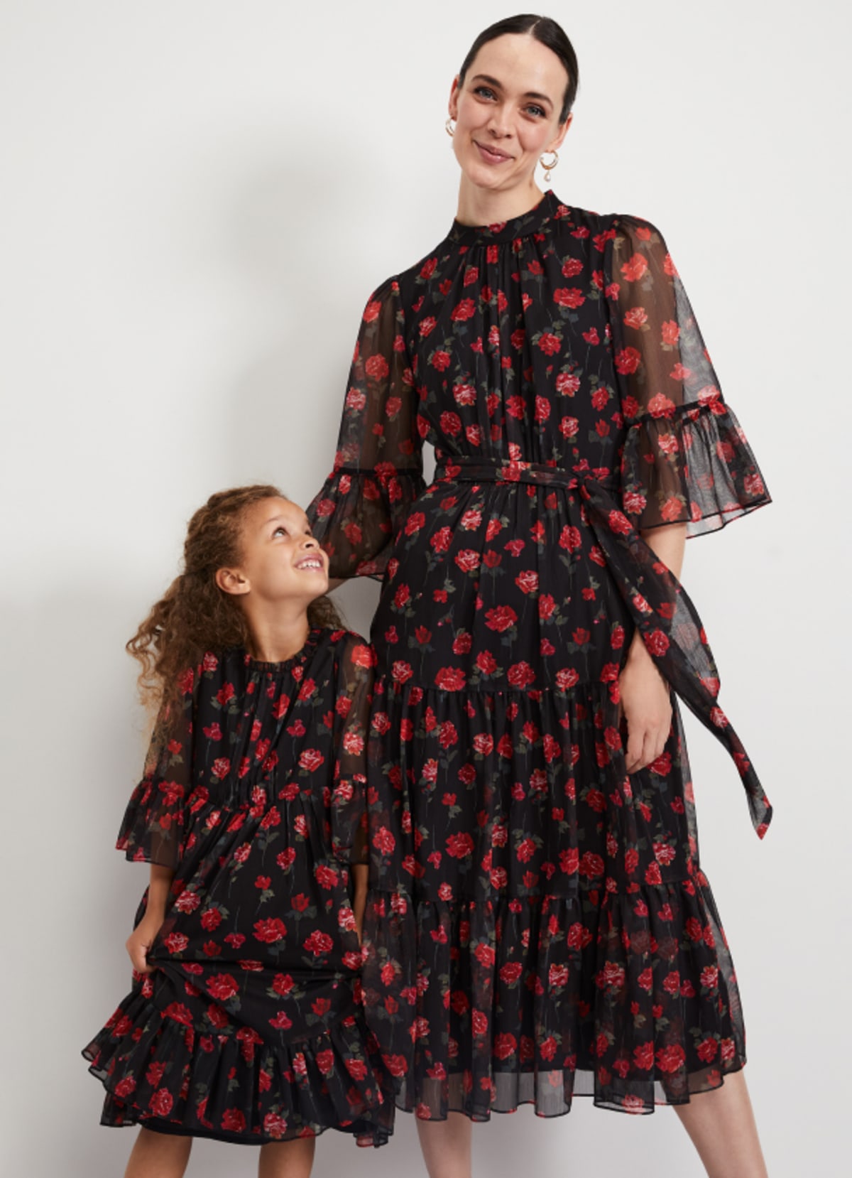Girl in Phase Eight mini-me style