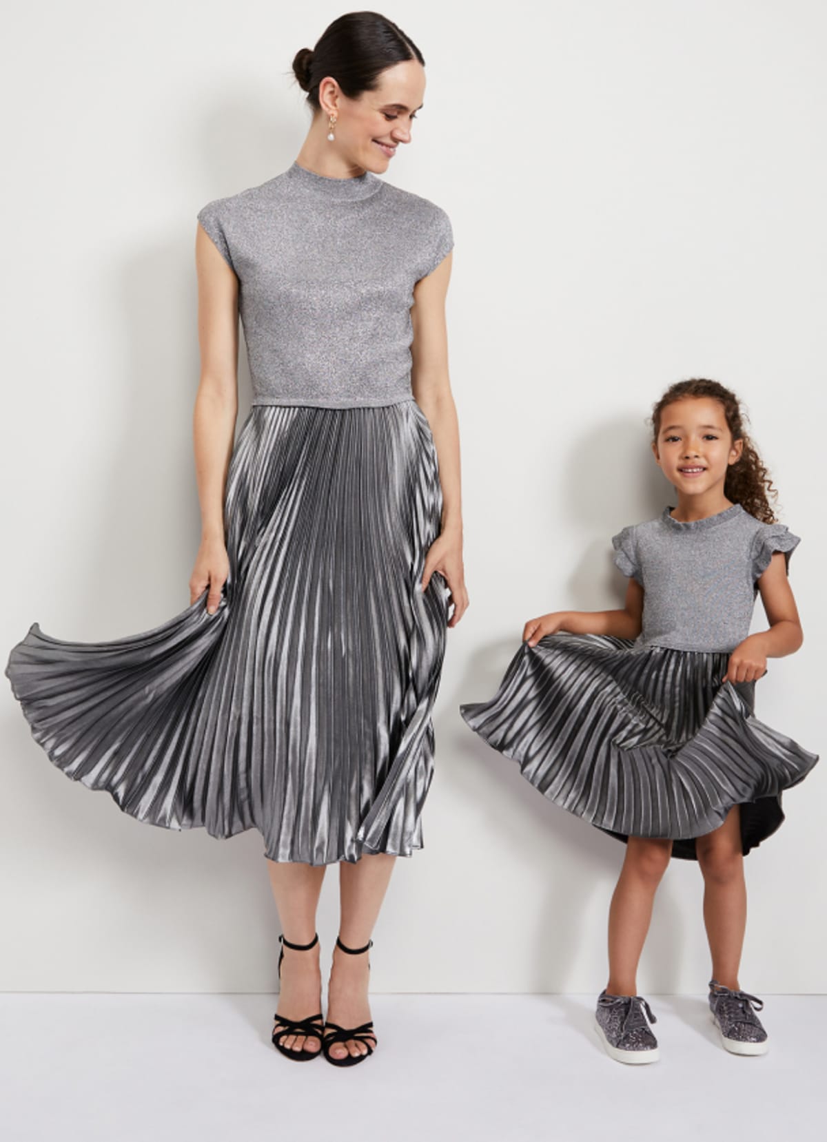 Girl in Phase Eight mini-me style