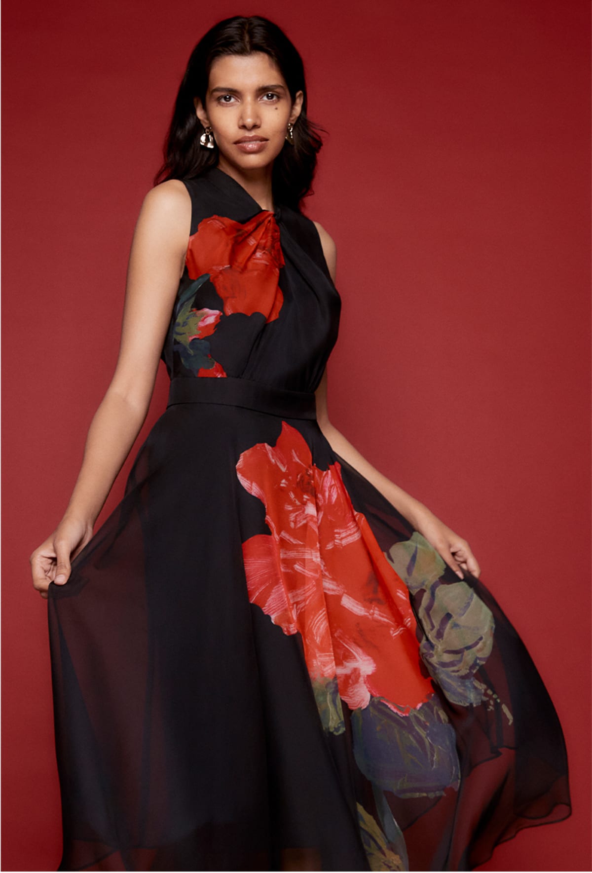 Woman wearing Phase Eight