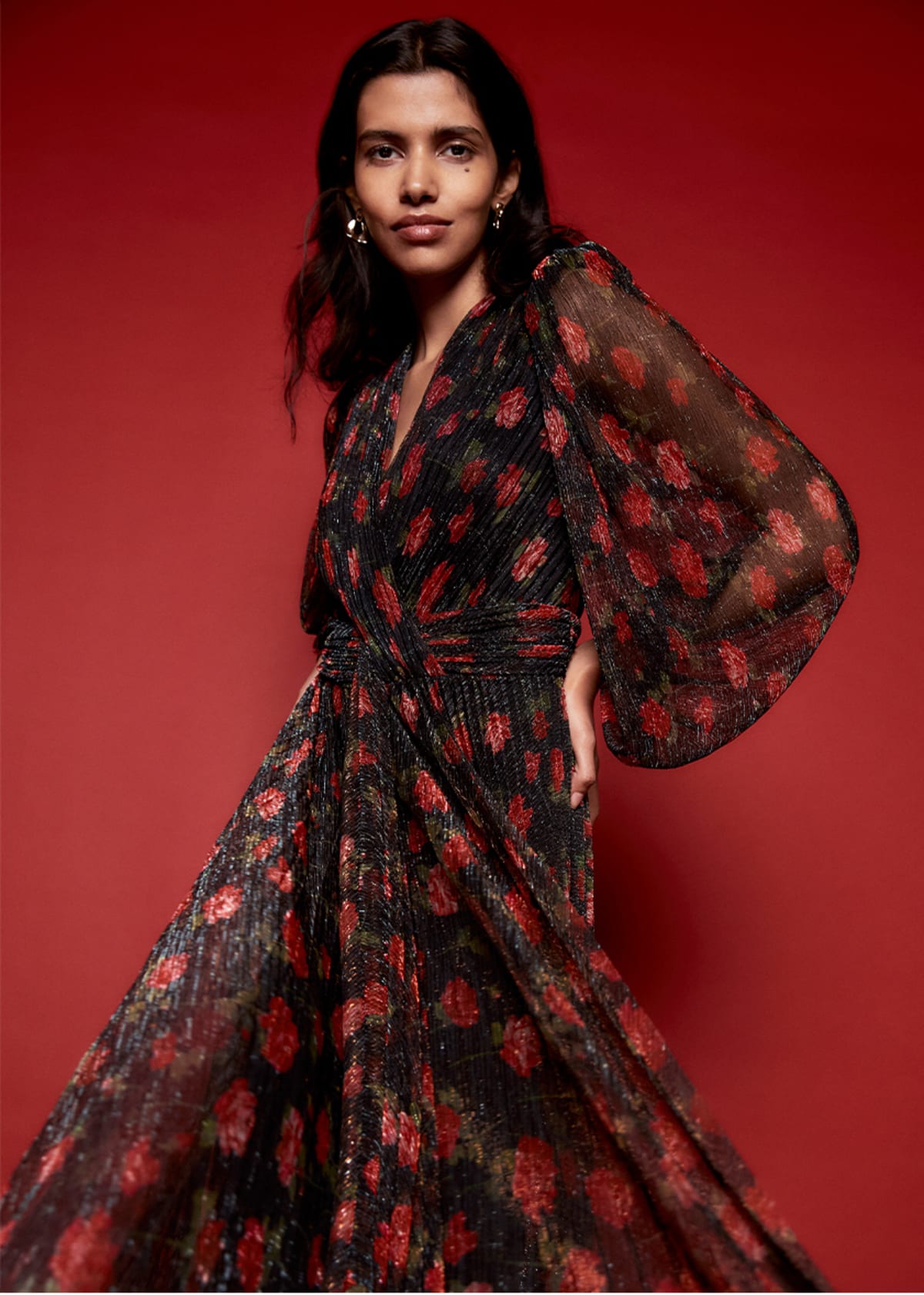Woman wearing Phase Eight 