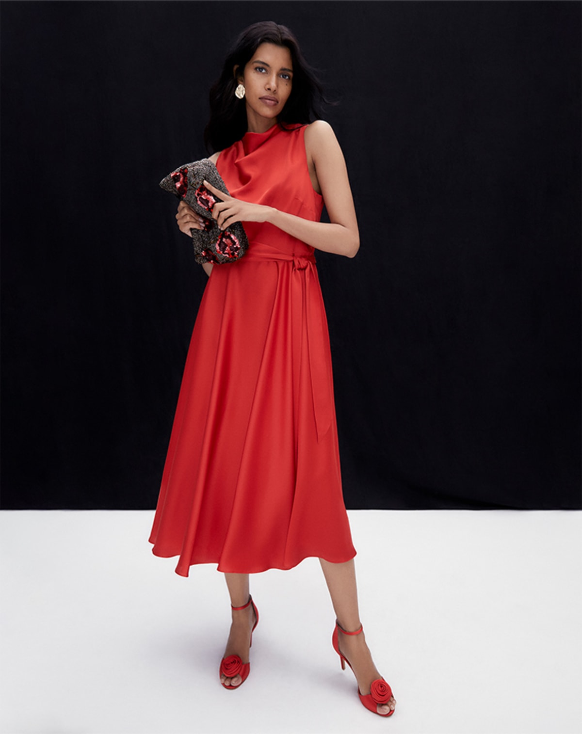 Woman wearing Phase Eight