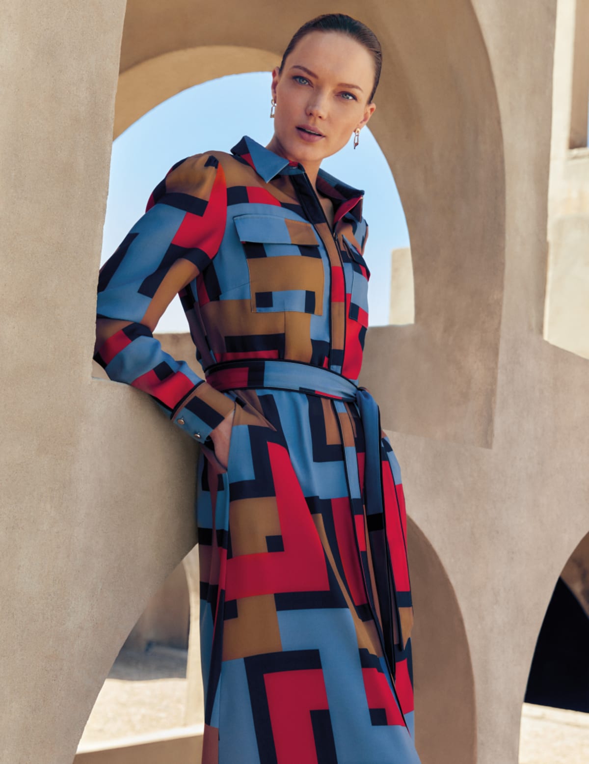 Carrera Frill Tunic Dress Phase Eight UK