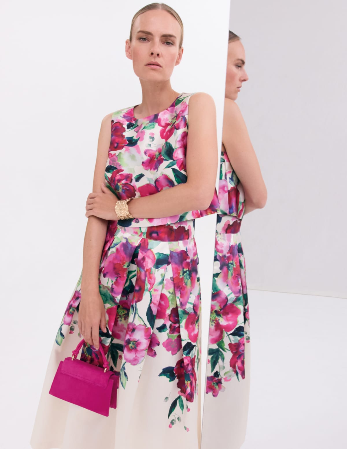 Indra Tapework Lace Dress Phase Eight UK