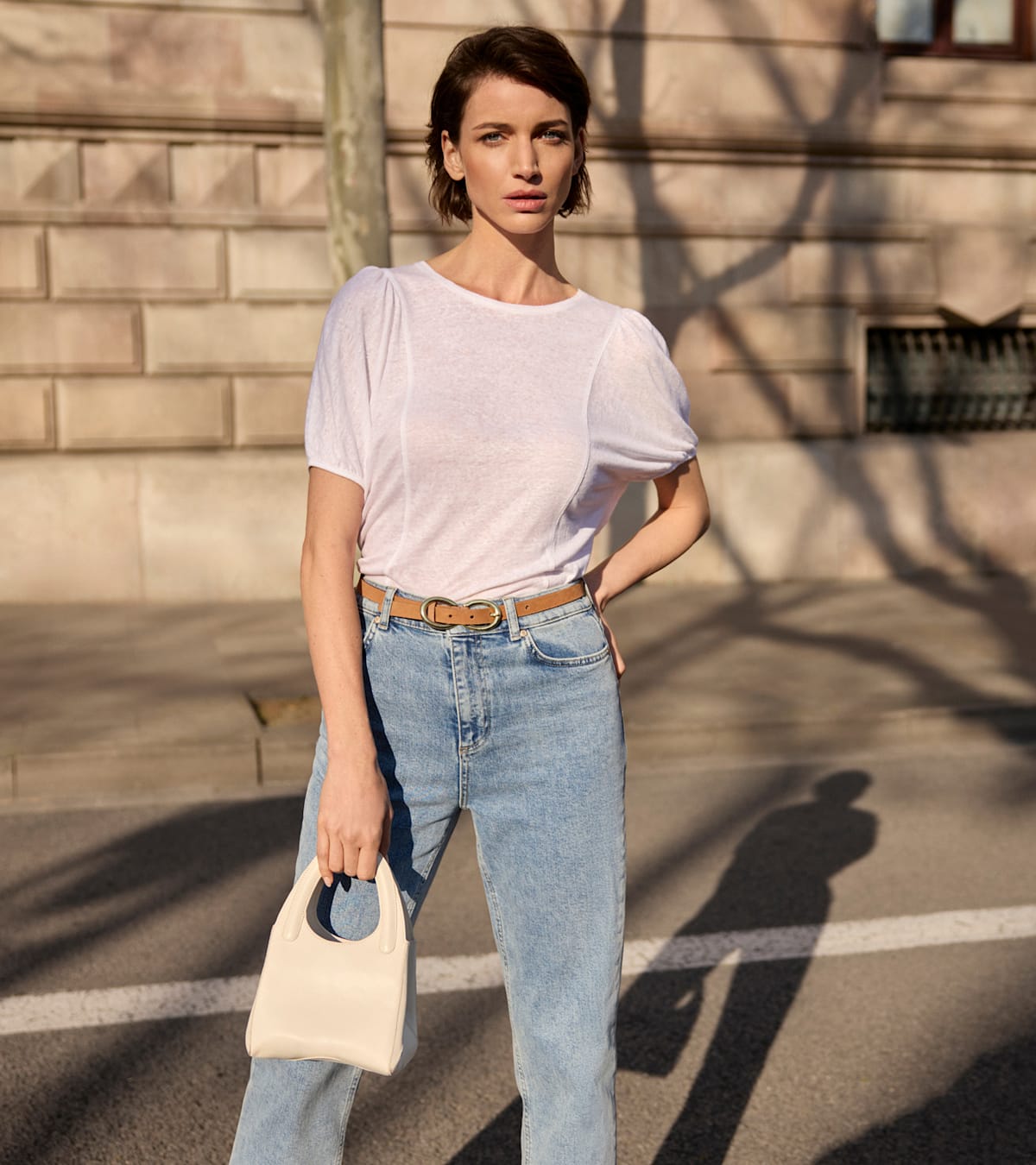 Woman wearing Phase Eight outfit