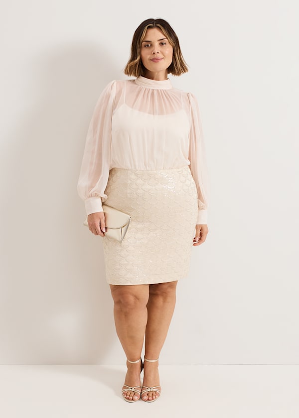 Amina Sequin Dress