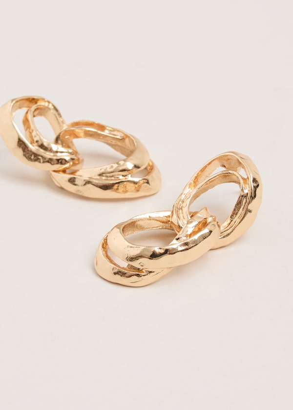 Drop Circle Earring