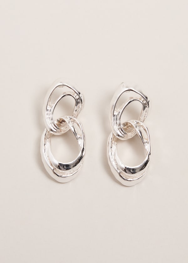 Drop Circle Earring