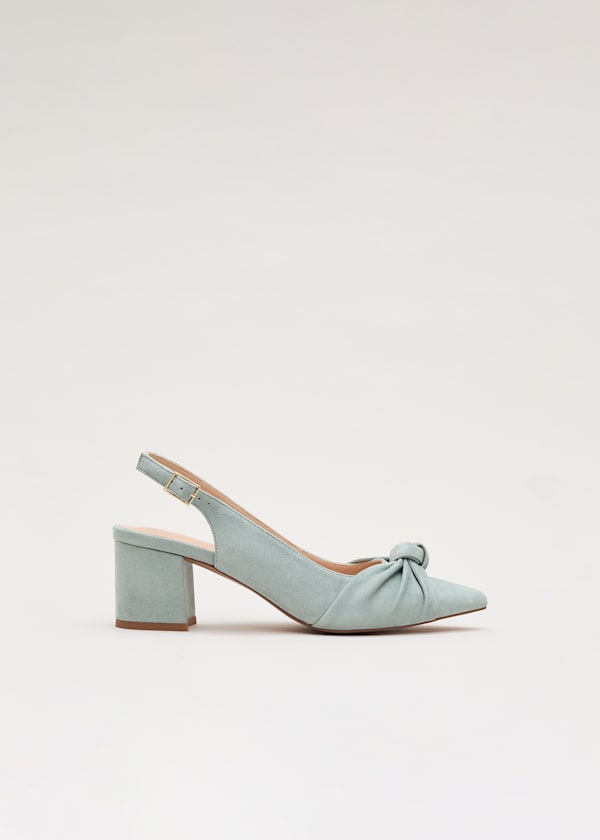 Knot Block Heel