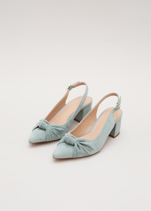 Knot Block Heel