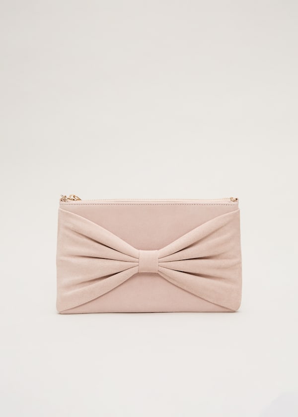 Oversized Bow Clutch