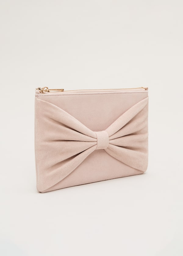Oversized Bow Clutch