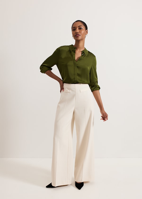 Elodie Wool Trouser