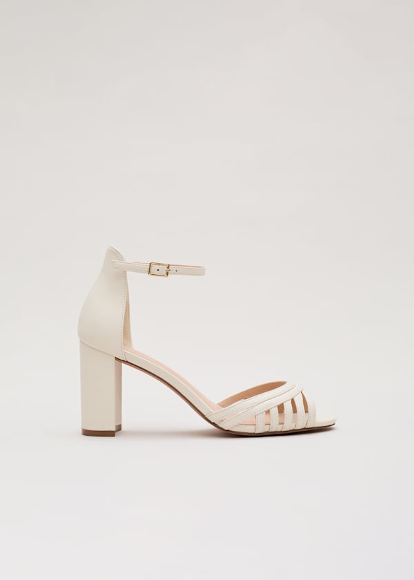 Ivory Leather Sandal