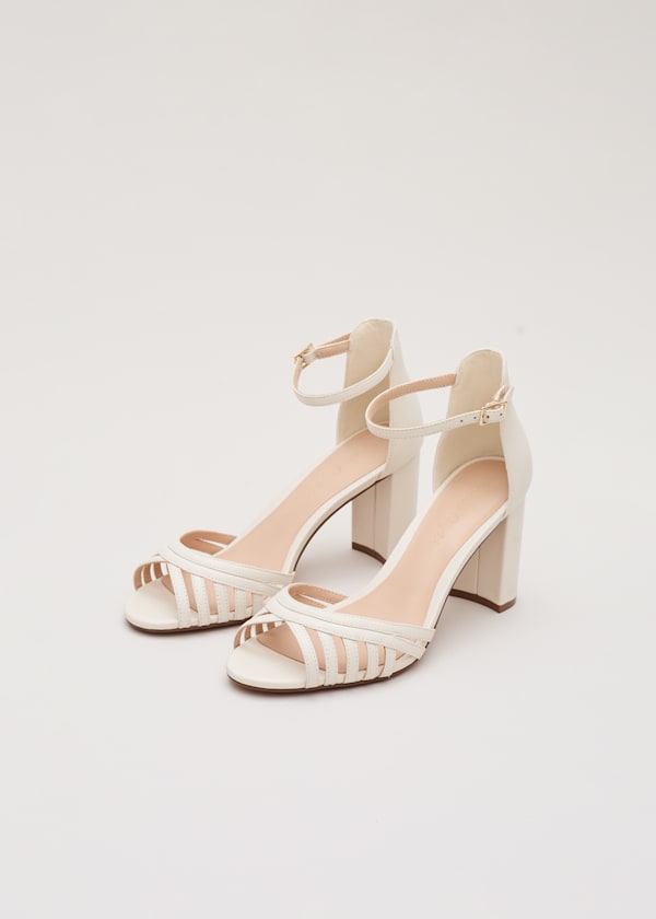 Ivory Leather Sandal