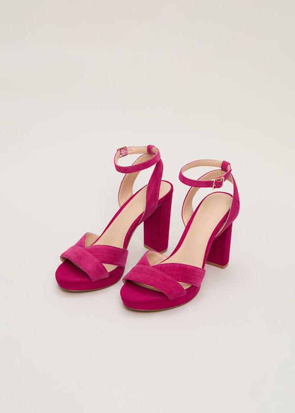 Pink Platform Sandal