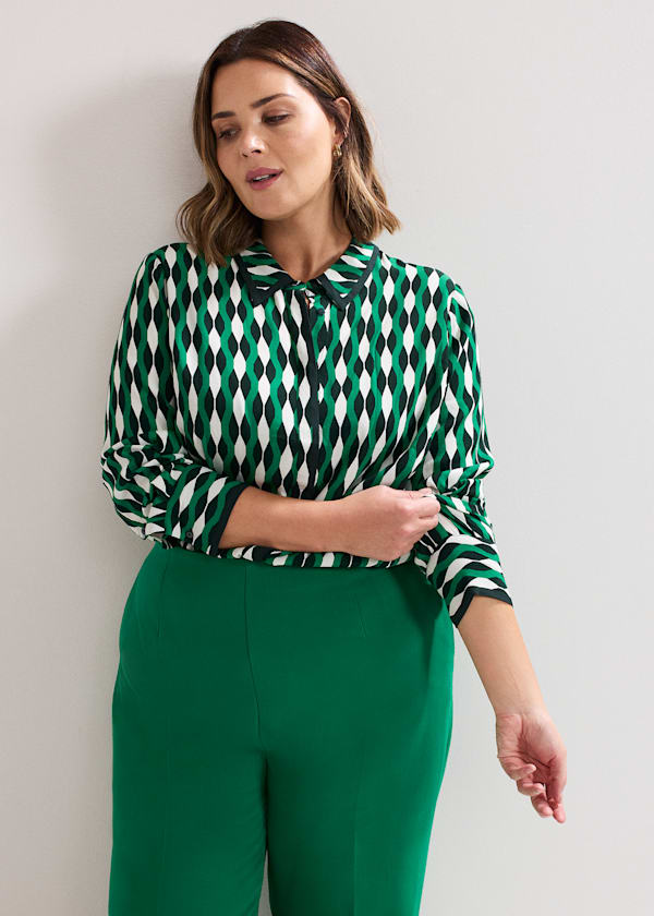 Rita Geo Print Shirt