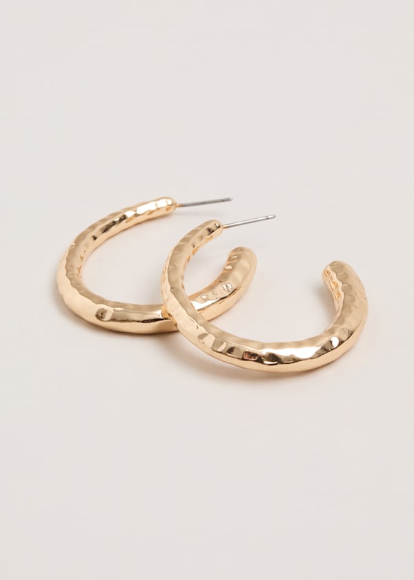 Gold Hoop Earrings
