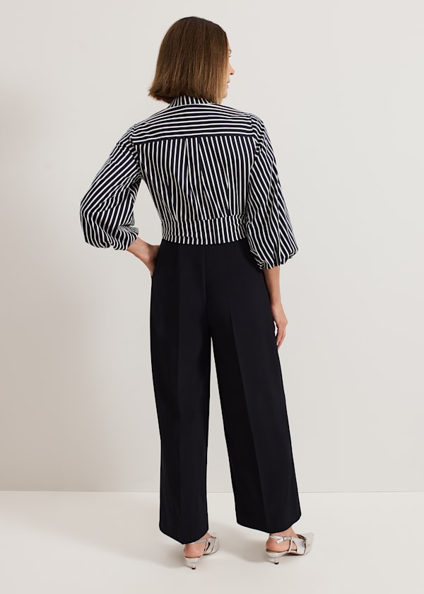 Bree Stripe Jumpsuit