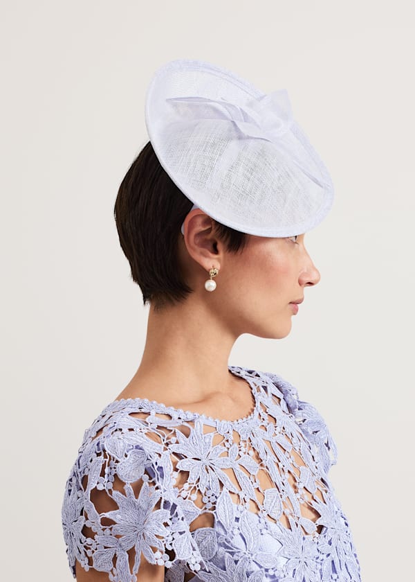 Blue Oval Fascinator