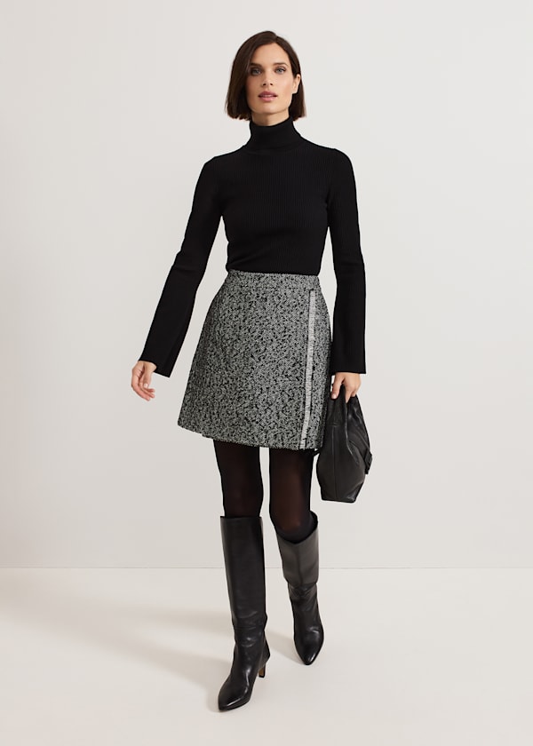 Ayame Textured Skirt