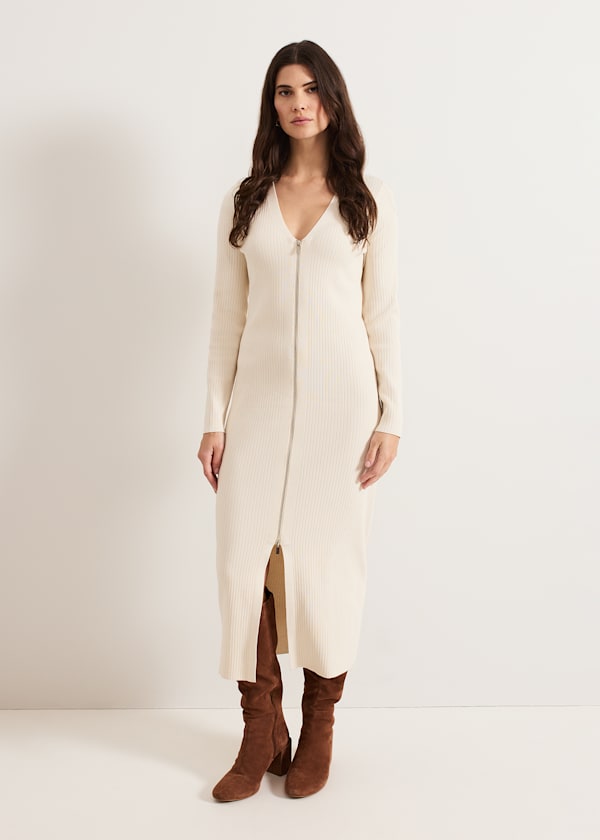 Ella Ribbed Dress