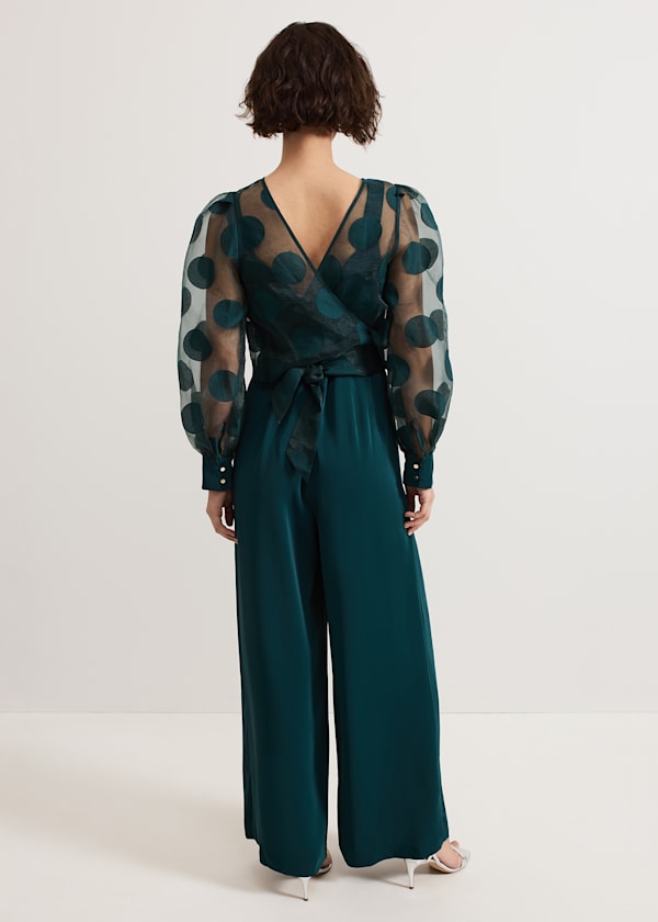 Davina Spot Jumpsuit