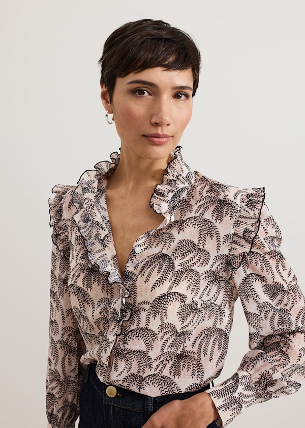 Serena Frill Blouse