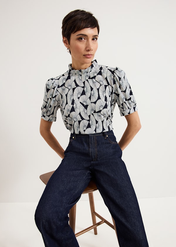 Samiha Print Top