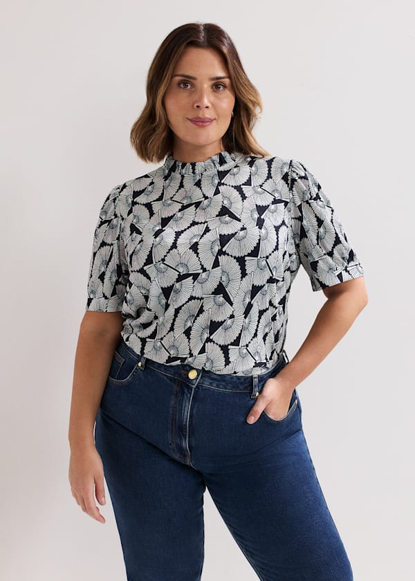 Samiha Print Top