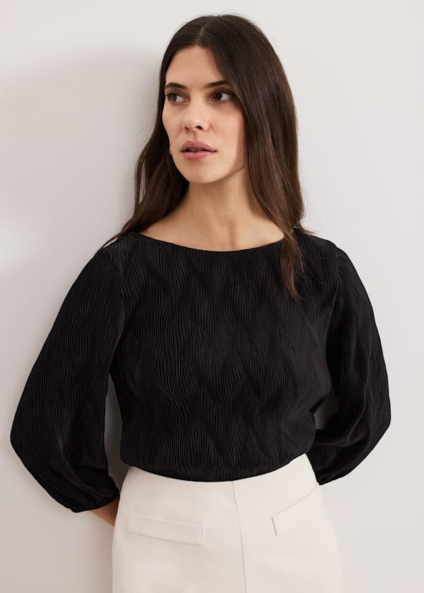 Sally Textured Top