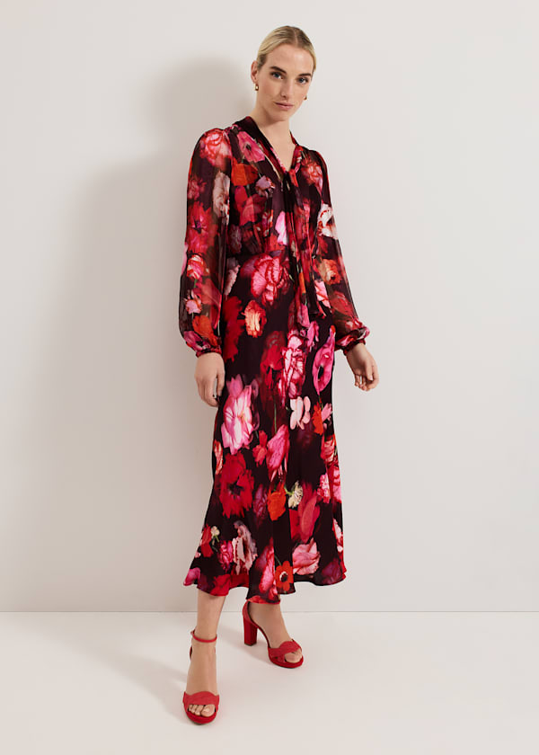 Eleni Floral Dress