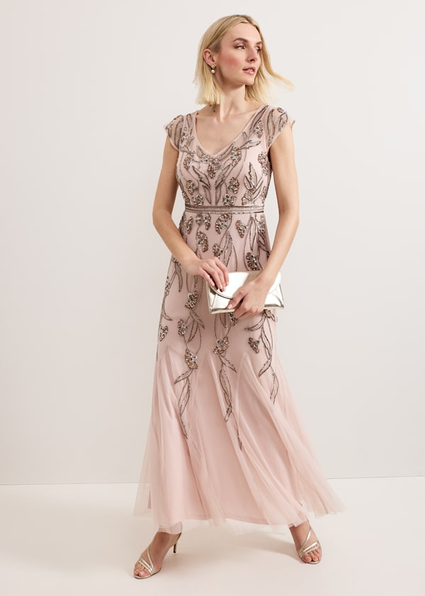 Evonne Beaded Dress