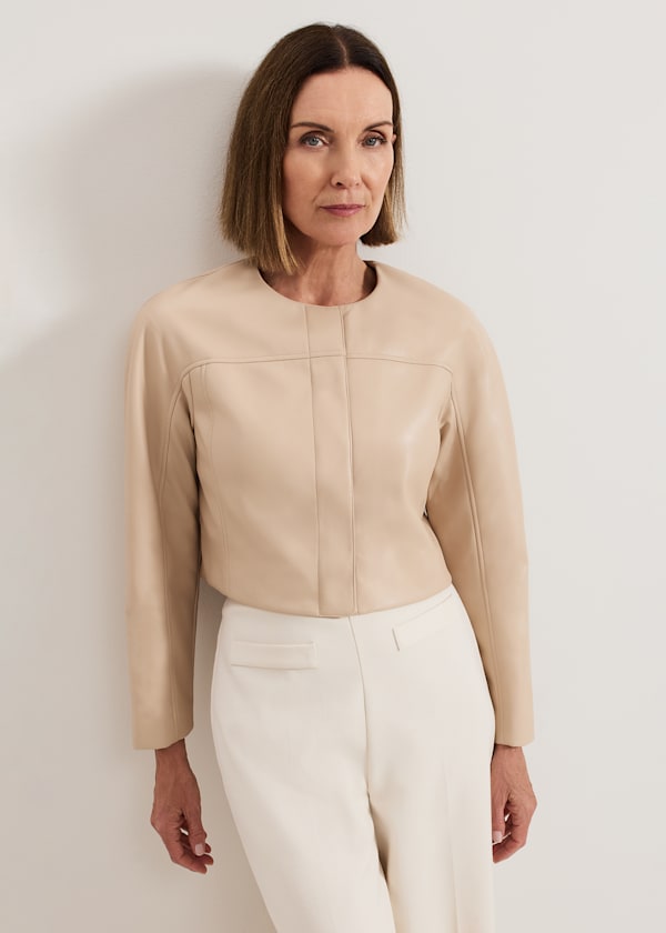 Sylvia PU Jacket