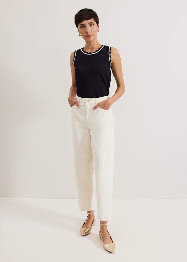 Sophia Barrel Jeans