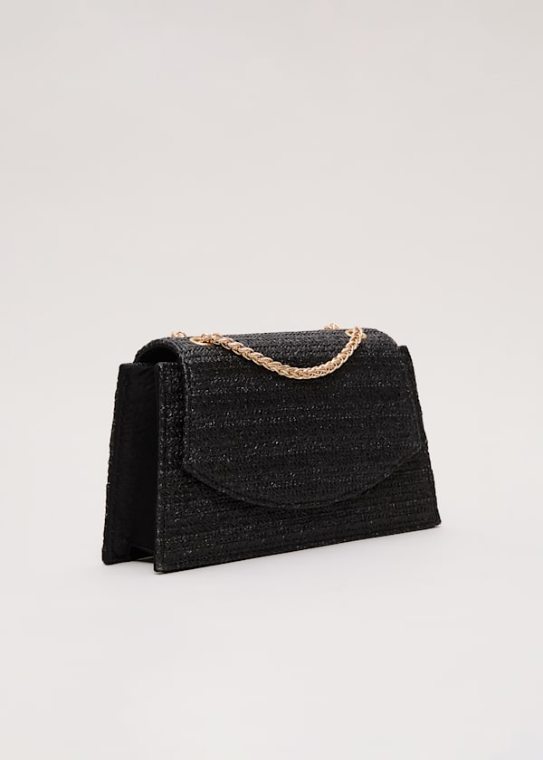 Raffia Clutch Bag