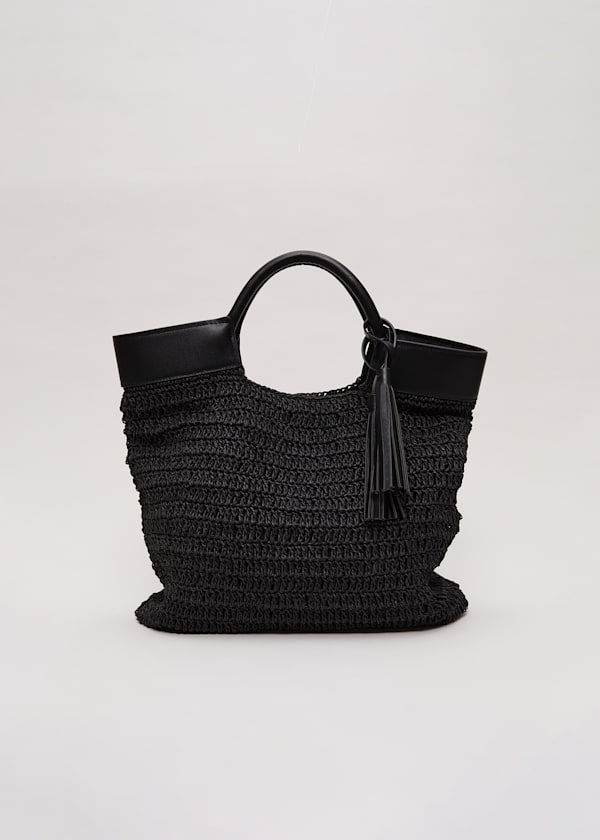 Straw Shopper Bag