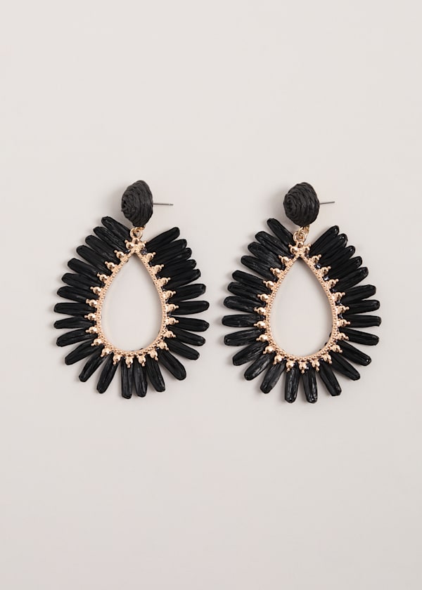 Raffia Earrings