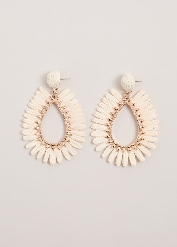 Raffia Earrings