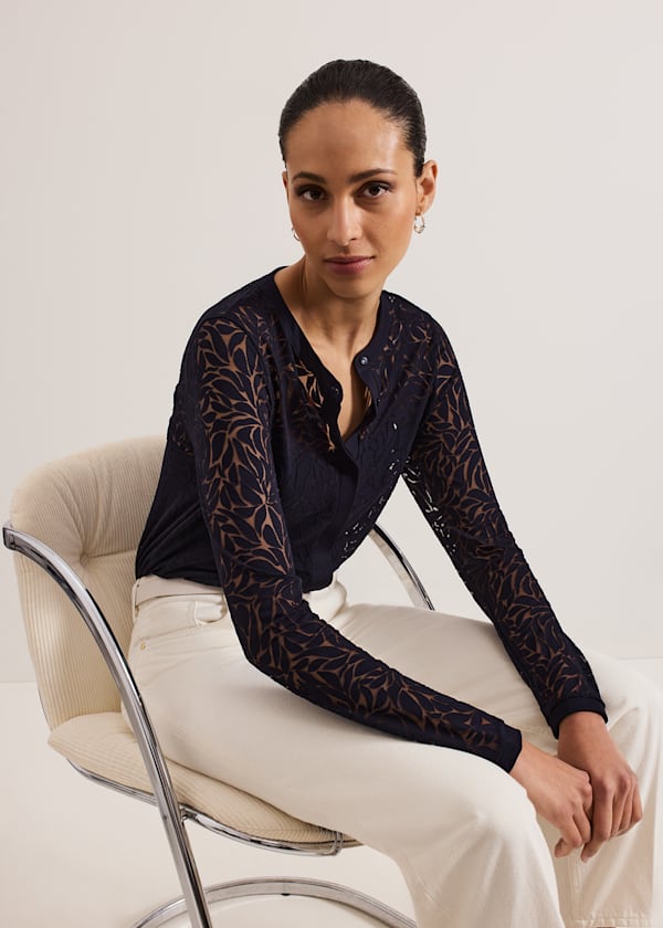 Fern Burnout Top